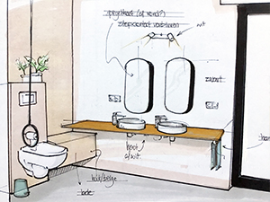 interieur badkamer styling herontwerp 