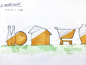 kunst op vraag, kunst in de straat, kunst op maat, cortenstaal